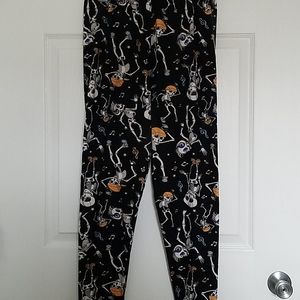 Skeleton leggings
